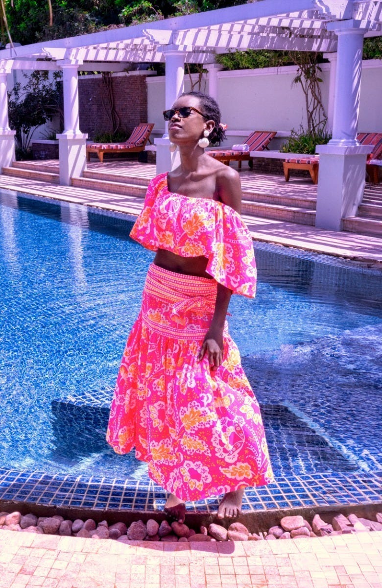 Summer Dreaming Skirt - Flora