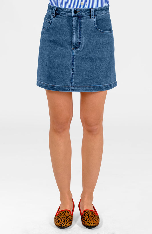 Mighty Cute Denim Skirt - Mini