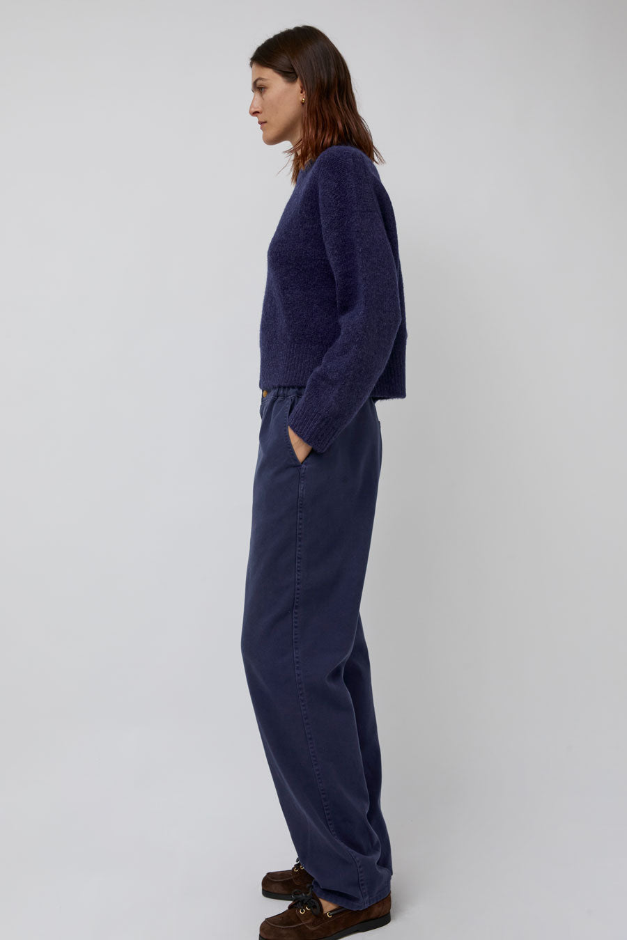 Sultan Wash Petit Baggy UK in Blue Brown