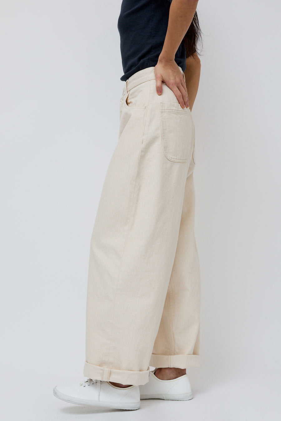 YMC Replacement Jean in Ecru