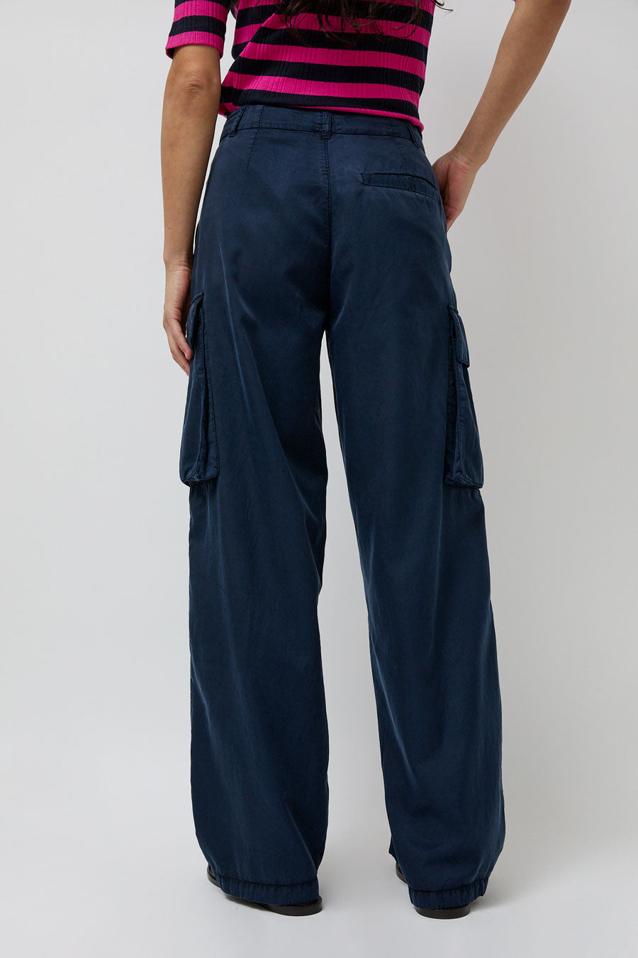 YMC Stoosh Cargo Trouser in Navy
